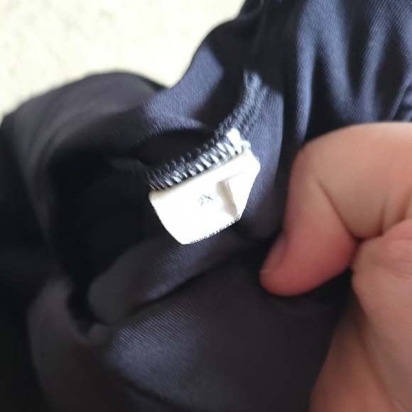 Old Navy Black Ribbed High Rise Swim Bottoms - Picture 4 of 4